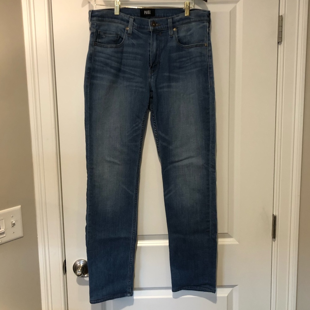 Paige Federal Slim Straight Jeans